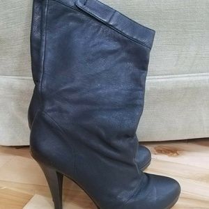 BCBGeneration 7.5 Genuine Leather Boots